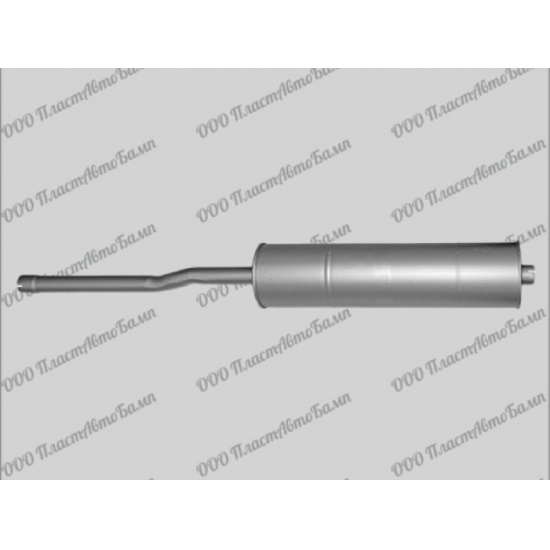 Глушитель МАК ГАЗ 3302 (глушитель+резонатор) бортовая АК 28-1201008-01 (Автоглушитель) - 1