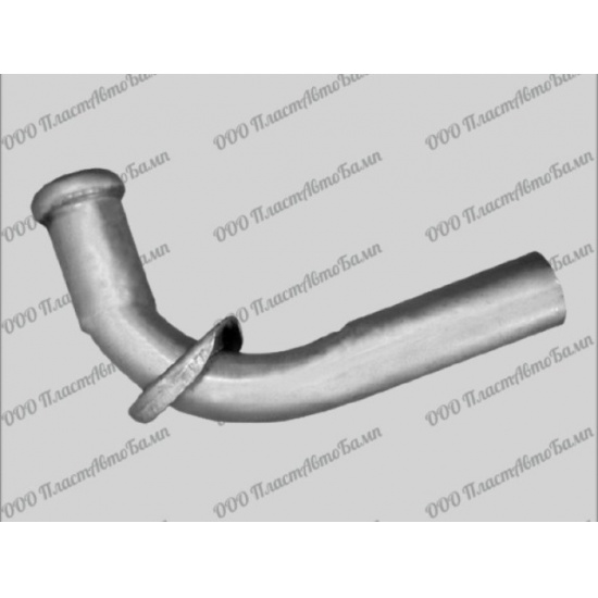 Труба выхлопная ГАЗ 3302 Евро-3 (выход вбок) АК 33023-1203170-10-01 - 1